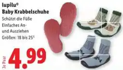 Lidl lupilu Baby Krabbelschuhe Angebot