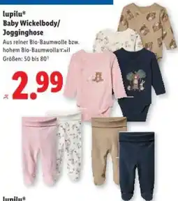 Lidl lupilu Baby Wickelbody/ Jogginghose Angebot