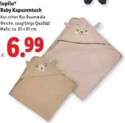 Lidl lupilu Baby Kapuzentuch Angebot