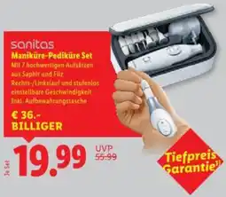 Lidl sanitas Maniküre-Pediküre Set Angebot