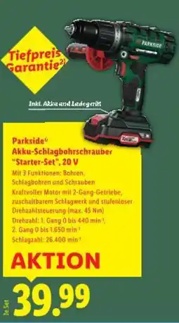 Lidl Parkside Akku-Schlagbohrschrauber Angebot