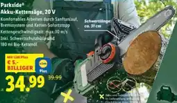 Lidl Parkside Akku-Kettensäge Angebot