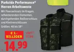 Lidl Parkside Performance Herren Arbeitsbundhose Angebot