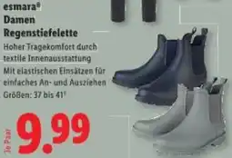 Lidl esmara Damen Regenstiefelette Angebot