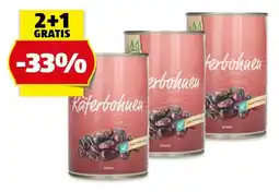 Hofer KING’S CROWN Käferbohnen, 400 g Angebot