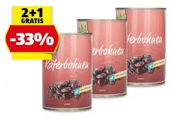 Hofer KING’S CROWN Käferbohnen, 400 g Angebot