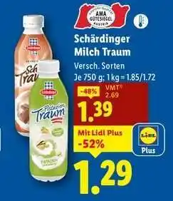 Lidl Schärdinger Milch Traum Angebot
