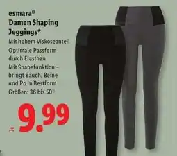 Lidl esmara Damen Shaping Jeggings Angebot
