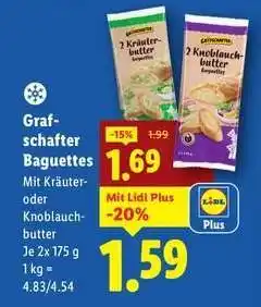 Lidl Grafschafter Baguettes Angebot