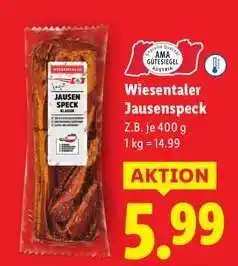 Lidl WIESENTALER Jausenspeck Angebot