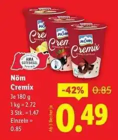 Lidl Nöm Cremix Angebot