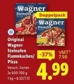 Lidl Original Wagner Steinofen Flammkuchen/Pizza Angebot