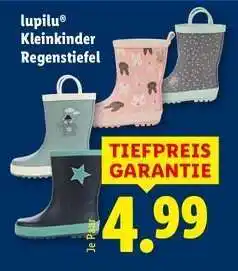 Lidl lupilu Kleinkinder Regenstiefel Angebot