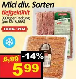 Wurstico Mici div. Sorten tiefgekühlt Angebot