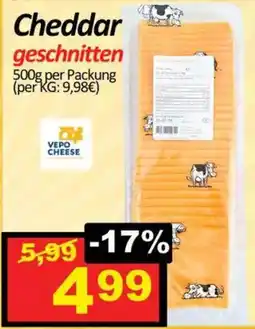 Wurstico Cheddar geschnitten Angebot