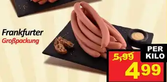 Wurstico Frankfurter Groẞpackung Angebot