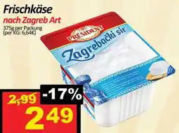 Wurstico Frischkäse nach Zagreb Art Angebot
