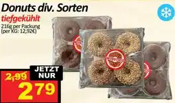 Wurstico Donuts div. Sorten tiefgekühlt Angebot