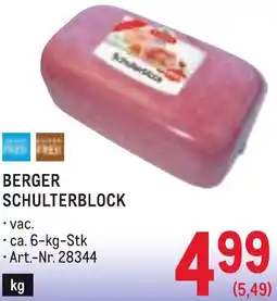Metro Berger schulterblock Angebot