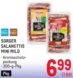 Metro Sorger salanettis mini mild Angebot