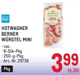 Metro Hotwagner berner würstel mini Angebot