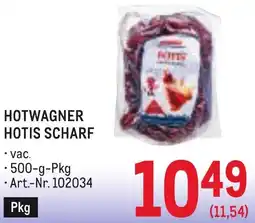 Metro Hotwagner hotis scharf Angebot