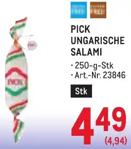 Metro Pick ungarische salami Angebot