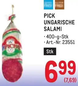 Metro Pick ungarische salami Angebot