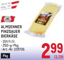 Metro Almsenner pinzgauer bierkäse Angebot