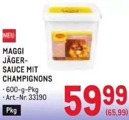 Metro Maggi jäger- sauce mit champignons Angebot