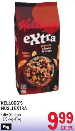 Metro Kellogg's müsli extra Angebot