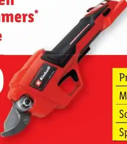 Lidl Einhell Akku-Astschere Angebot