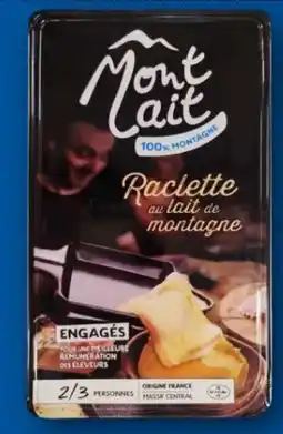 Lidl Mont Lait Raclette Käse Angebot