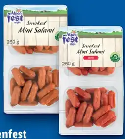 Lidl Alpenfest Mini Salami Angebot