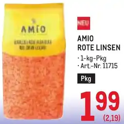 Metro Amio rote linsen Angebot