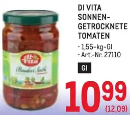 Metro Di vita sonnen-getrocknete tomaten Angebot