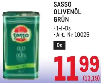 Metro Sasso olivenöl grün Angebot