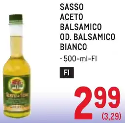Metro Sasso aceto balsamico od. balsamico bianco Angebot