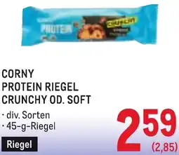Metro Corny protein riegel crunchy od. soft Angebot