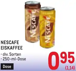 Metro Nescafe eiskaffee Angebot