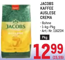 Metro Jacobs kaffee auslese crema Angebot