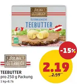 PENNY Teebutter Angebot