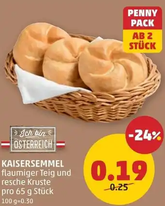 PENNY Kaisersemmel Angebot