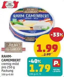 PENNY Rahm- camembert Angebot