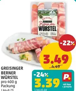 PENNY Greisinger berner würstel Angebot