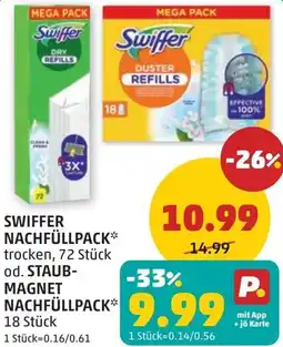 PENNY Swiffer magnet nachfüllpack Angebot