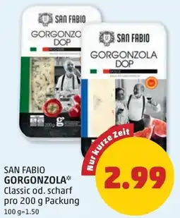PENNY San fabio gorgonzola Angebot