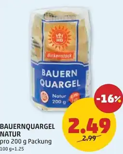 PENNY Bauern quargel natur Angebot