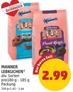 PENNY Manner lebkuchen Angebot