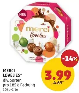 PENNY Merci lovelies Angebot